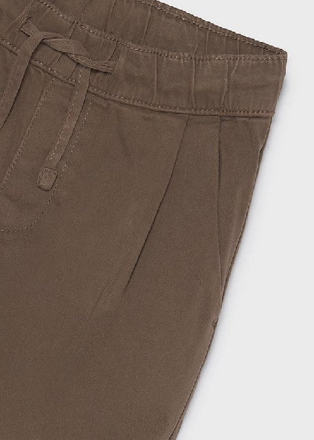 Pantalon chino jogger         Cacao