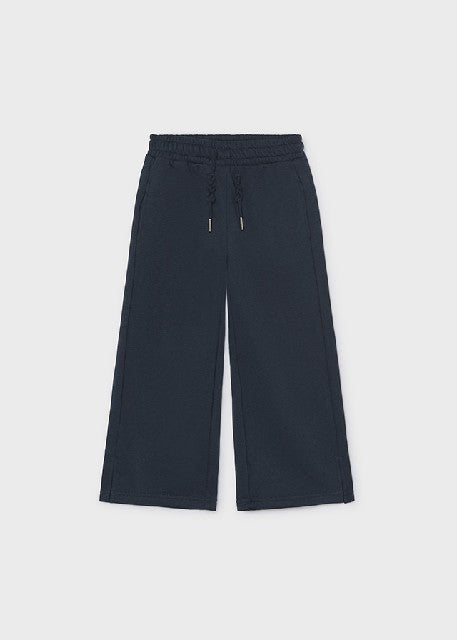 Pantalon largo felpa Marino