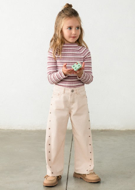 Pantalon largo sarga fantasia Tofu