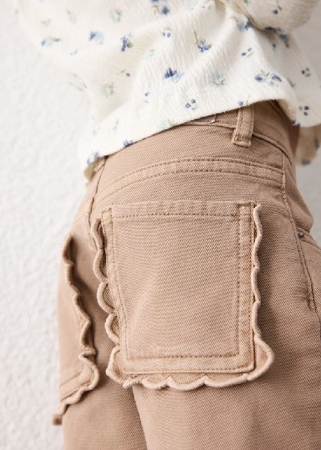 Pantalon sarga marine         Gofre