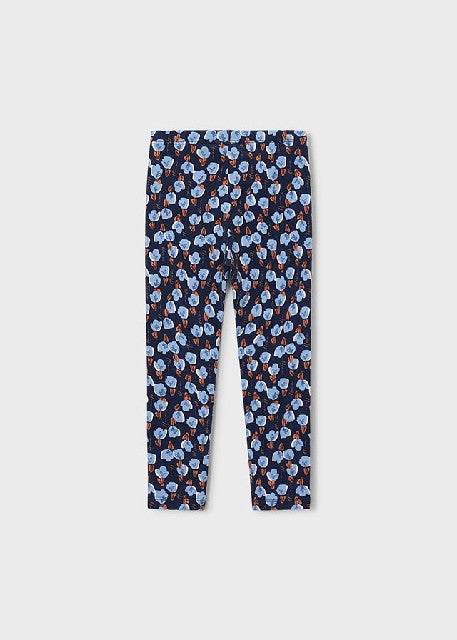 Leggings punto estampado      Marino