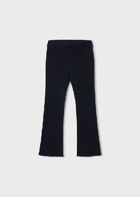 Leggings canale flare         Negro