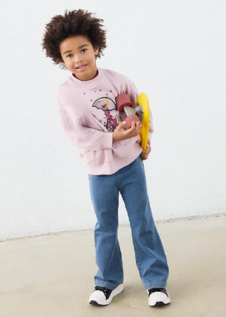 Conj. leggings flare Malva