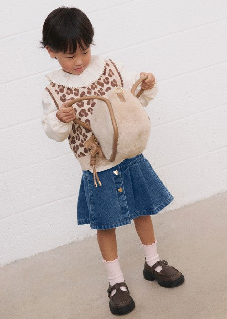 Falda denim Medio