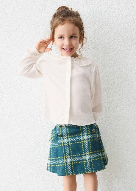 Falda antelina estampada Nenufar