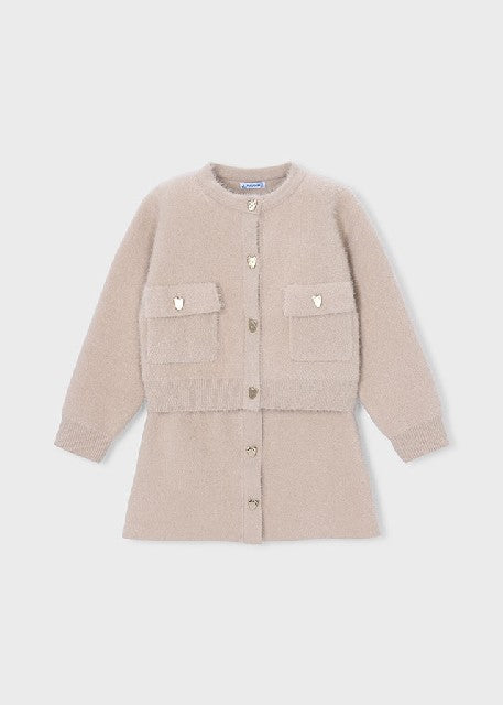 Conj. falda tricot pelo       Semilla
