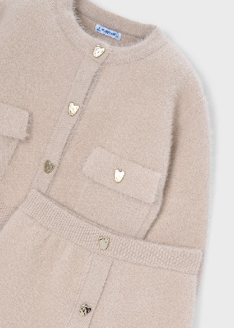 Conj. falda tricot pelo       Semilla