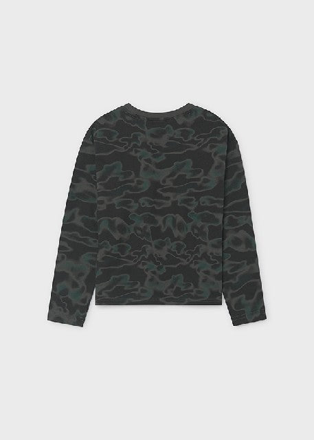 Camiseta m/l print            Carbon