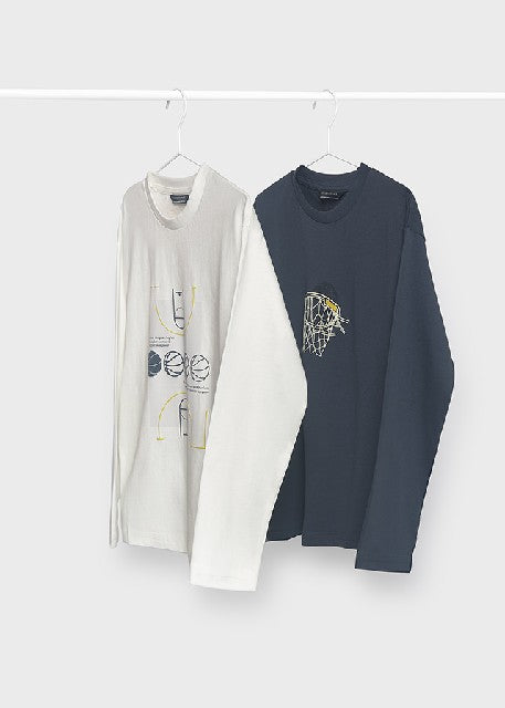 Set dos camisetas m/l Sombra