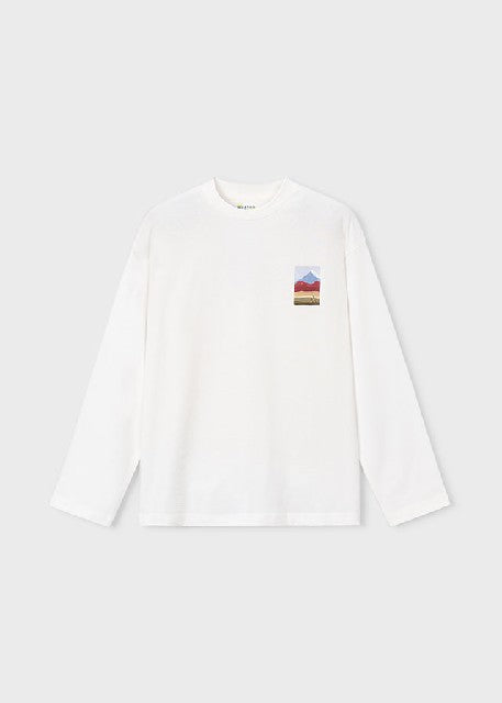 Camiseta m/l forest           Bco.
