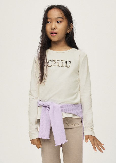 Camiseta m/l chic Nata