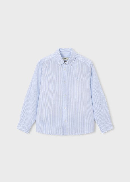 Camisa m/l oxford Celeste