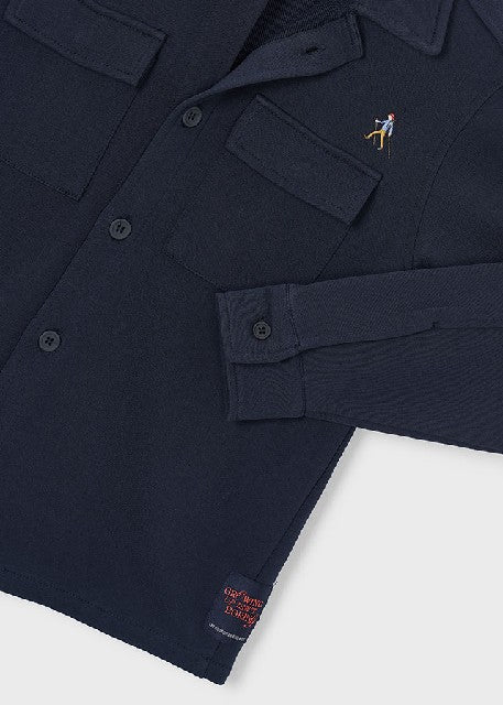 Sobrecamisa punto             Marino