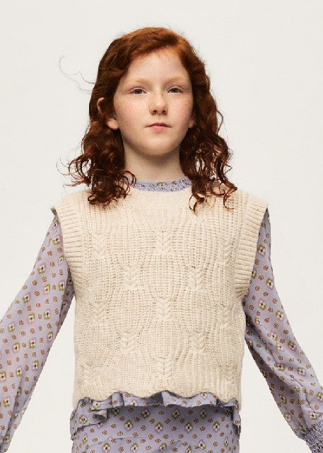 Chaleco tricot                Humus