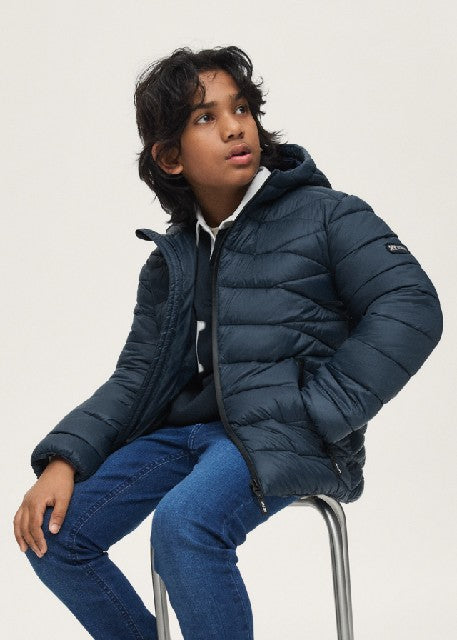 Chaqueton acolchado ligero    Azul