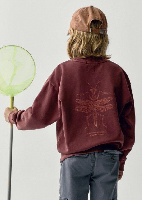 Sudadera print fluor Terrac.osc