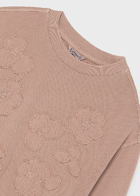 Pullover apliques bordados    Colorete