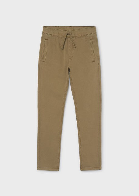 Pantalon soft jogger          Mustard