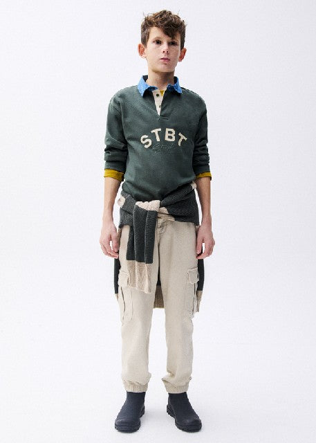 Pantalon cargo Caliza