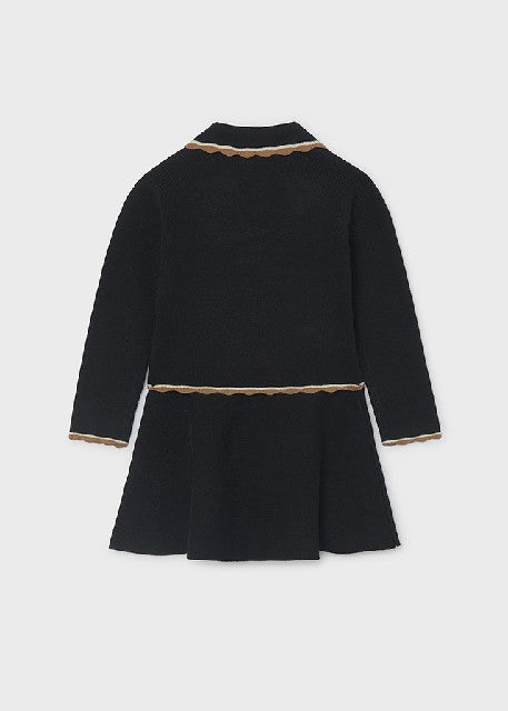 Conj. falda tricot            Negro