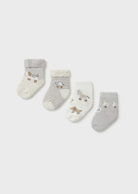 Set 4 calcetines Niebla