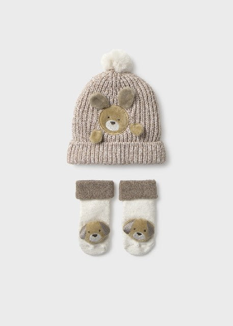 Set gorro y calcetines Moca
