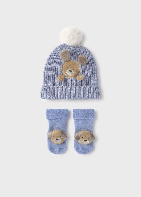 Set gorro y calcetines Lluvia