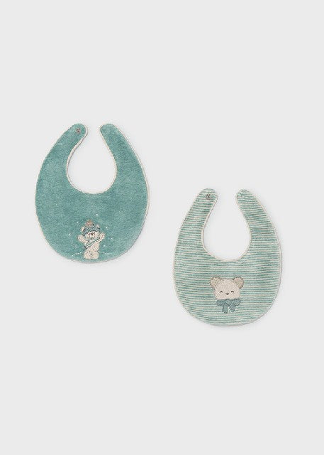 Set 2 baberos                 Mineral