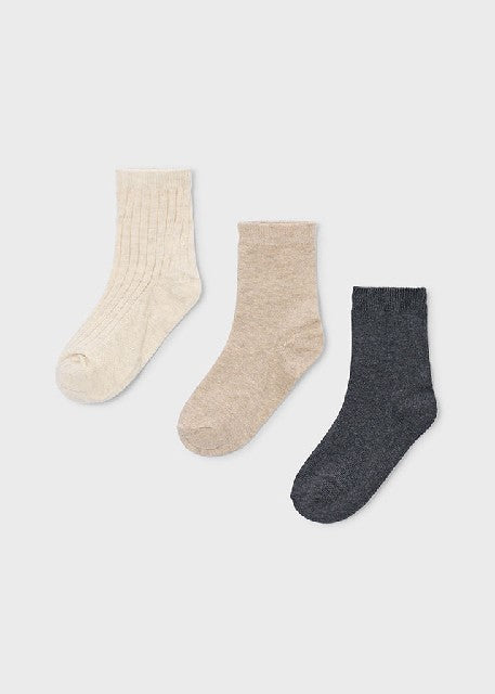 Set calcetines lisos Pizarra