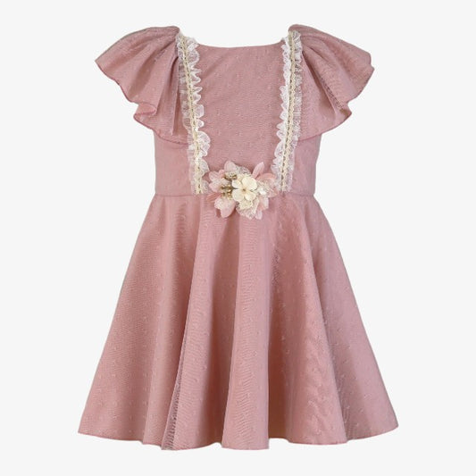 VESTIDO NIÑA ROSA