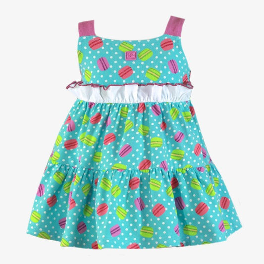 VESTIDO NIÑA AZUL
