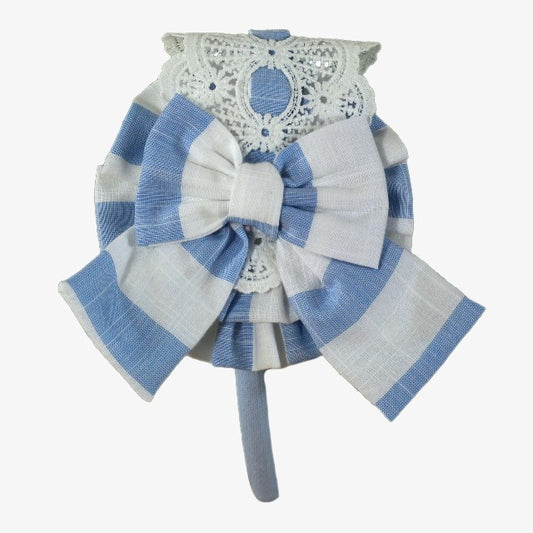 DIADEMA -PINZA AZUL