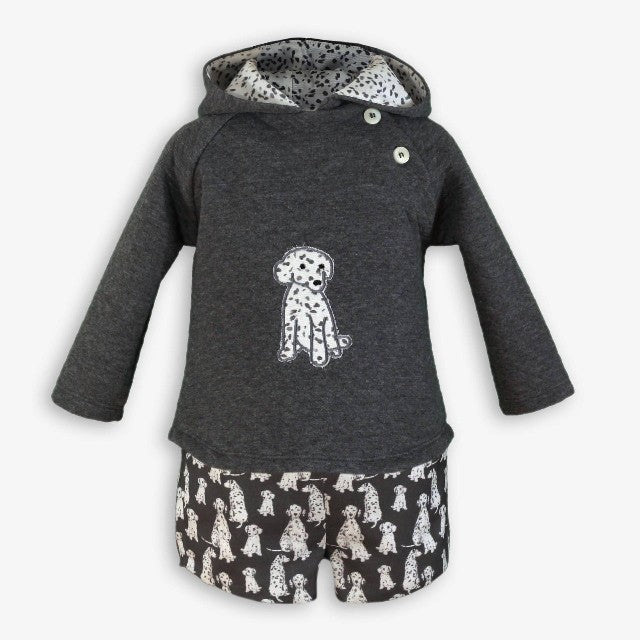 SUDADERA -PANT. BEBE NIÑO GRIS
