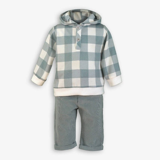 SUDADERA-PANT. BEBE NIÑO VERDE