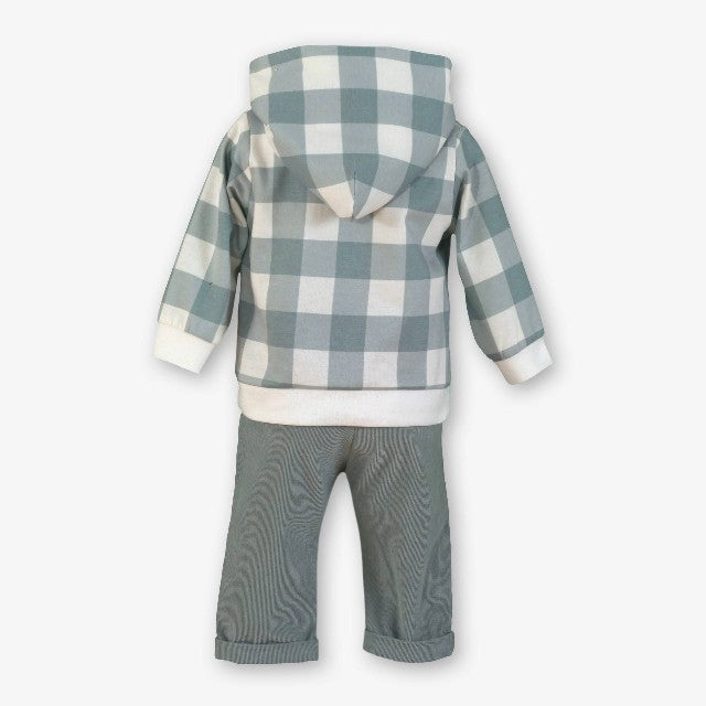 SUDADERA-PANT. BEBE NIÑO VERDE