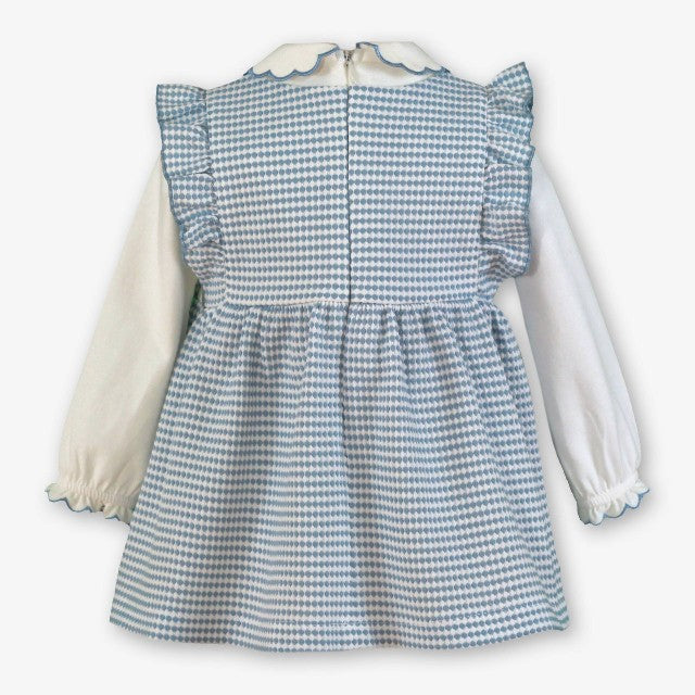 VESTIDO BEBE AZUL