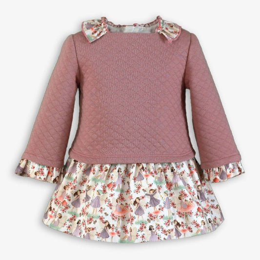 VESTIDO BEBE ROSA