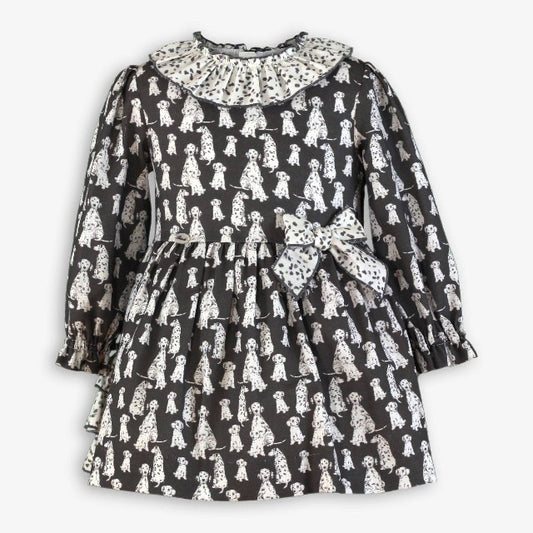 VESTIDO INFANTIL GRIS