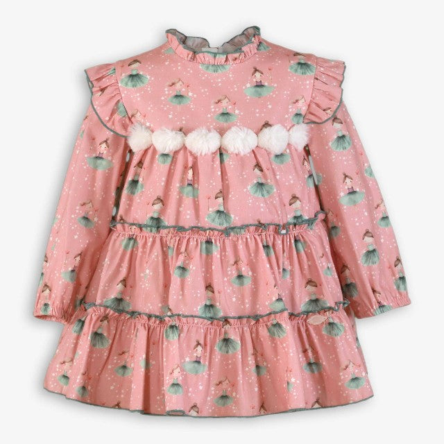 VESTIDO INFANTIL ROSA