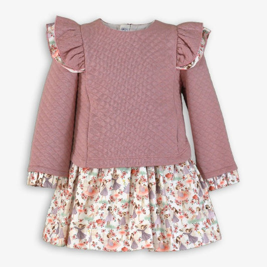 VESTIDO INFANTIL ROSA
