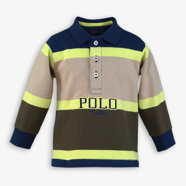 POLO BEBE NIÑO AZULON