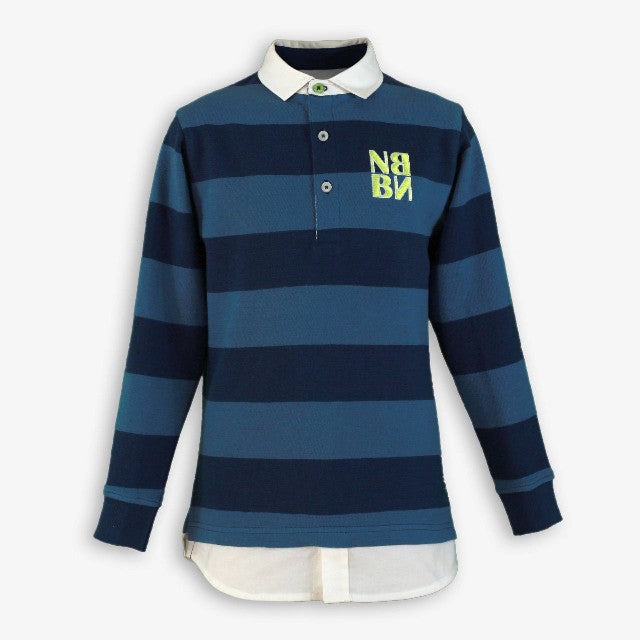 POLO NIÑO AZULADO