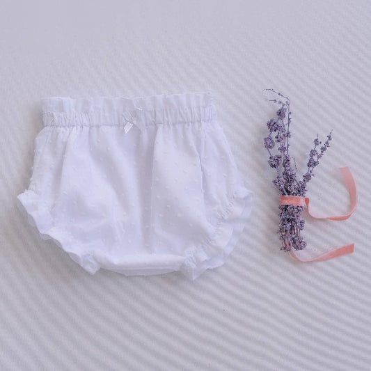 BRAGUITA BEBE UNISEX BLANCO