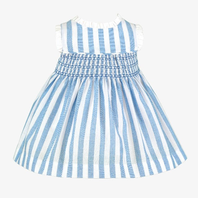VESTIDO BEBE AZUL