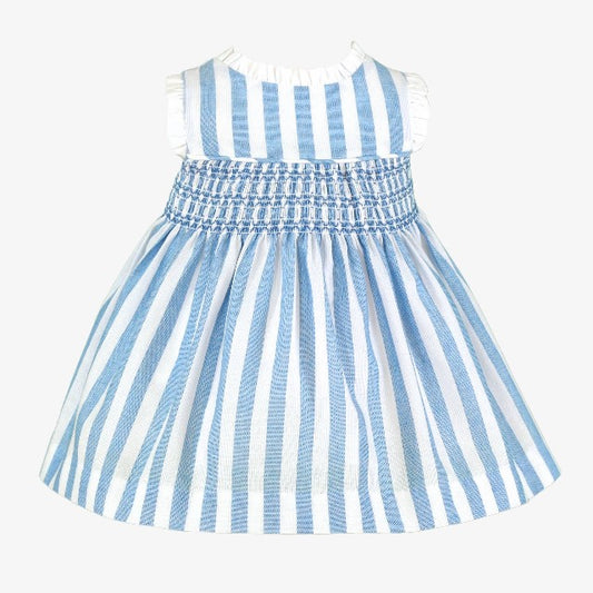 VESTIDO BEBE AZUL