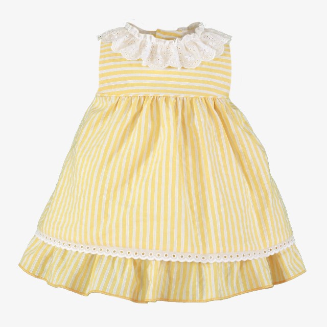 VESTIDO BEBE AMARILLO