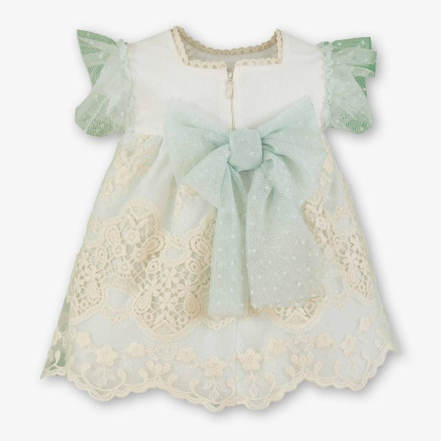 VESTIDO BEBE VERDE