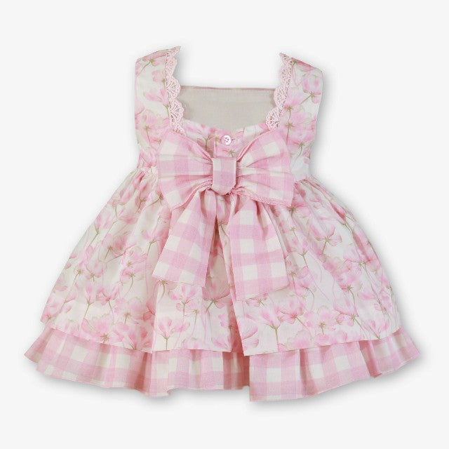 VESTIDO BEBE ROSA