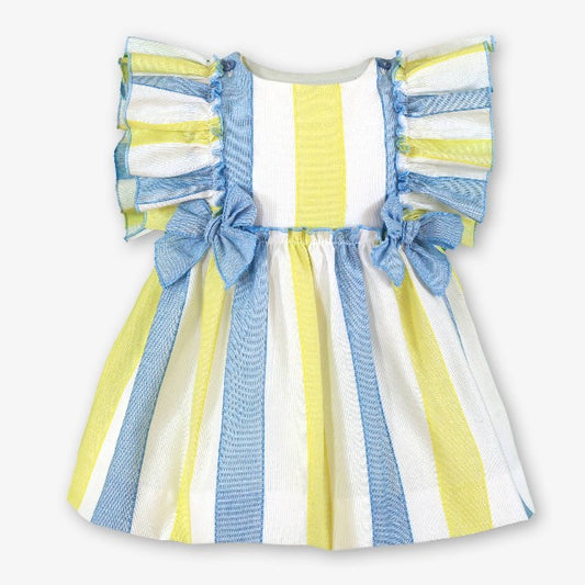 VESTIDO BEBE AZUL
