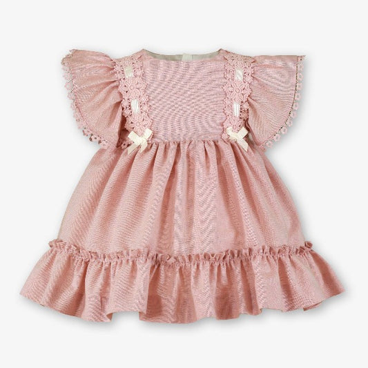VESTIDO BEBE ROSA